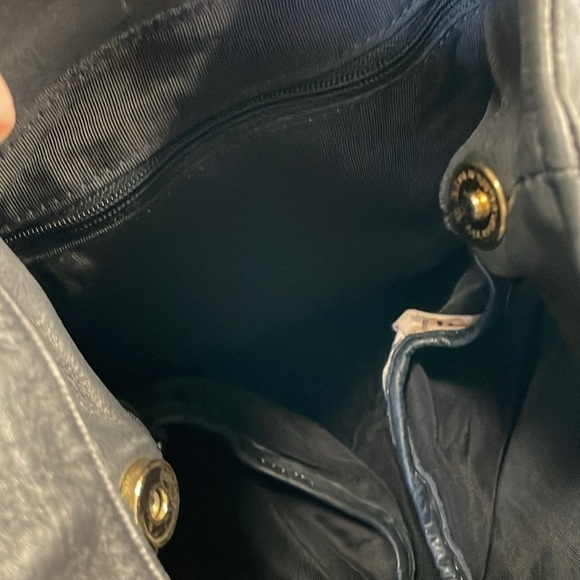 Sven Design Black Napa Leather Sling/Tote - Picture 10 of 15